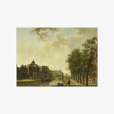 View of the Houtmarkt, Amsterdam by Hendrik Keun - thumbnail_0_nf_66fdc5798213847b6f357af5